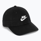 Kšiltovka Nike Club Unstructured Futura Wash black/white