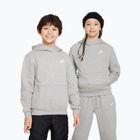 Dětská mikina Nike Sportswear Club Fleece dark grey heather/white