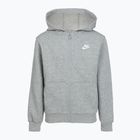 Dětská mikina Nike Sportswear Club Fleece dark grey heather/base grey/white