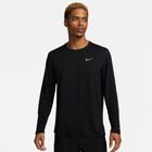 Pánské běžecké tričko s dlouhým rukávem Nike Miler Dri-Fit UV black