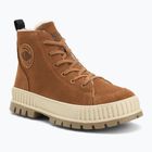 Boty Palladium Pallashock Zip Warm mahogany
