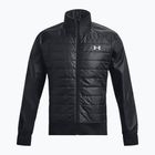 Pánská běžecká bunda Under Armour Launch Insulated black/black/reflective