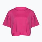 Dámské tričko  Under Armour Campus Boxy Crop astro pink/black
