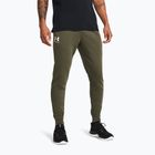 Pánské kalhoty Under Armour Rival Terry Jogger marine od green/onyx white