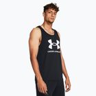 Pánské tílko Under Armour Sportstyle Logo black/white