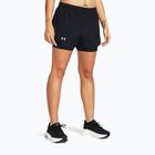 Dámské běžecké šortky Under Armour Fly By 2v1 black/black/reflective