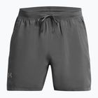 Pánské běžecké šortky Under Armour Lanch 5" Unlined castlerock / castlerock / reflective