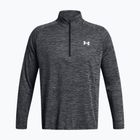 Pánská mikina Under Armour Tech Textured 1/2 Zip LS black/white