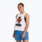 Dámské sportovní tílko tank top   Under Armour Project Rock Underground white/black/phoenix