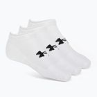 Ponožky Under Armour Training Cotton No Show 3 páry white/white/black