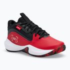 Dětské basketbalové boty Under Armour GS Lockdown 7 red/black/white