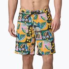 Pánské plavecké šortky  Patagonia Wavefarer Boardshorts island seeds/milkweed mauve