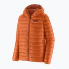 Pánská bunda Patagonia Down Sweater Hoody redtail rust