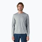 Pánské tričko Patagonia Cap Cool Daily Graphic Shirt-Waters Longsleeve boardshort logo abalone blue/feather grey