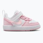 Dětské boty do vody Nike Court Borough Low Recraft white/pink foam
