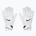 Dětské brankářské rukavice Nike Match white/pure platinum/black