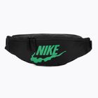 Ledvinka Nike Heritage Waistpack 3 l black/stadium green