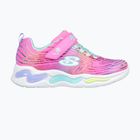 Dětské boty SKECHERS S-Lights Wavy Beams pink/multi