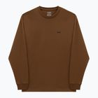 Pánské tričko longsleeve  Vans Mn Left Chest Hit coffe liquer/black
