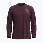 Pánské tričko longsleeve Smartwool Bear Stare Graphic eggplant