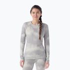 Dámské termo tričko longsleeve Smartwool Merino 250 Baselayer Crew Boxed light gray foggy pines