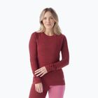 Dámské termo tričko longsleeve Smartwool Merino 250 Baselayer Crew Boxed currant heather