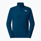 Pánská mikina  The North Face 100 Glacier 1/4 Zip midnight petrol