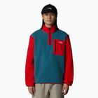 Pánská mikina The North Face Yumiori 1/4 Zip mallard blue/ high risk