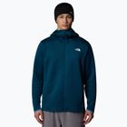 Pánská trekingová mikina The North Face Vertical Thermal FZ Hoodie midnight petrol