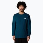 Pánské The North Face Simple Dome Longsleeve midnight petrol