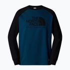 Pánské tričko The North Face Heritage Longsleeve midnight petrol/black