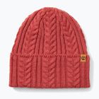 Dámská zimní čepice Timberland Cable Beanie garnet rose