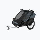 Dvojitý přívěs na kolo Thule Chariot Cab dark slate