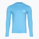 Pánské plavecké tričko Longsleeve Quiksilver Heritage Heather azure blue