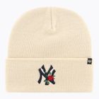 Zimní čepice 47 Brand MLB New York Yankees Thorn natural