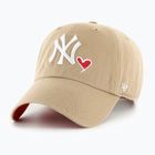 Kšiltovka47 Brand MLB New York Yankees Icon cap CLEAN UP khaki