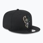 Čepice  New Era Split Logo 9Fifty Milwaukee Bucks black