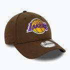 Pánská kšiltovka  New Era Repreve 9Forty Los Angeles Lakers dark brown