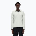 Pánská běžecká mikina New Balance Space Dye 1/4 Zip grey