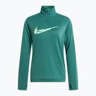 Dámská běžecká mikina Nike Swoosh Dri-FIT 1/4-Zip Mid bicoastal/vapor green