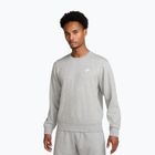 Pánská mikina Nike Club French Terry Crew dark grey heather/white