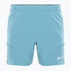 Pánské tenisové šortky Nike Court Advantage Dri-FIT 7" denim turquoise/ armory navy/ white