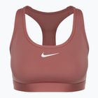 Fitness  podprsenka Nike Swoosh Medium Support canyon pink/white