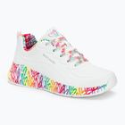 Dámské boty  SKECHERS Uno Lite Exuberant Hearts white/multi