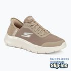 Dámské boty  SKECHERS Slip-ins Go Walk Flex Grand Entry taupe/white