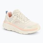 Dámské boty  SKECHERS D'Lux Walker 2.0 Daisy Doll beige/mesh/pink/blue