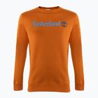 Pánská mikina Timberland Linear Logo Crew Neck umber