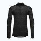 Pánská termo mikina Smartwool Intraknit Thermal Merino Base Layer 1/4 Zip black/white