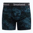 Pánské termo boxerky Smartwool Merino Print Boxer Brief twilight blue mountain