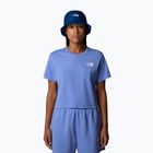 Dámské tričko The North Face Simple Dome Cropped Slim Tee virtual blue